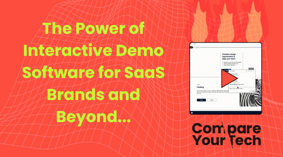 The Power of Interactive Demo Software for SaaS Brands and Beyond