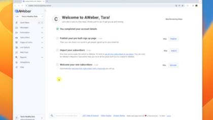 AWeber Email Marketing Software
